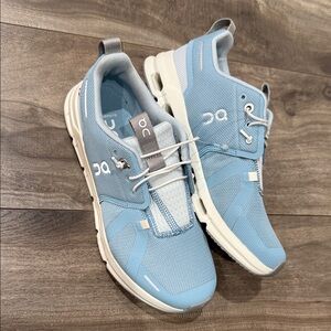 On Cloud Running Sky Blue Athletic Shoes